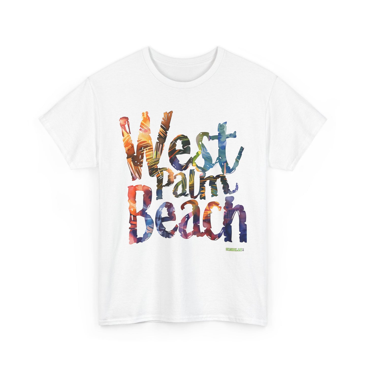 Unisex Heavy Cotton Tee West Palm Beach 013