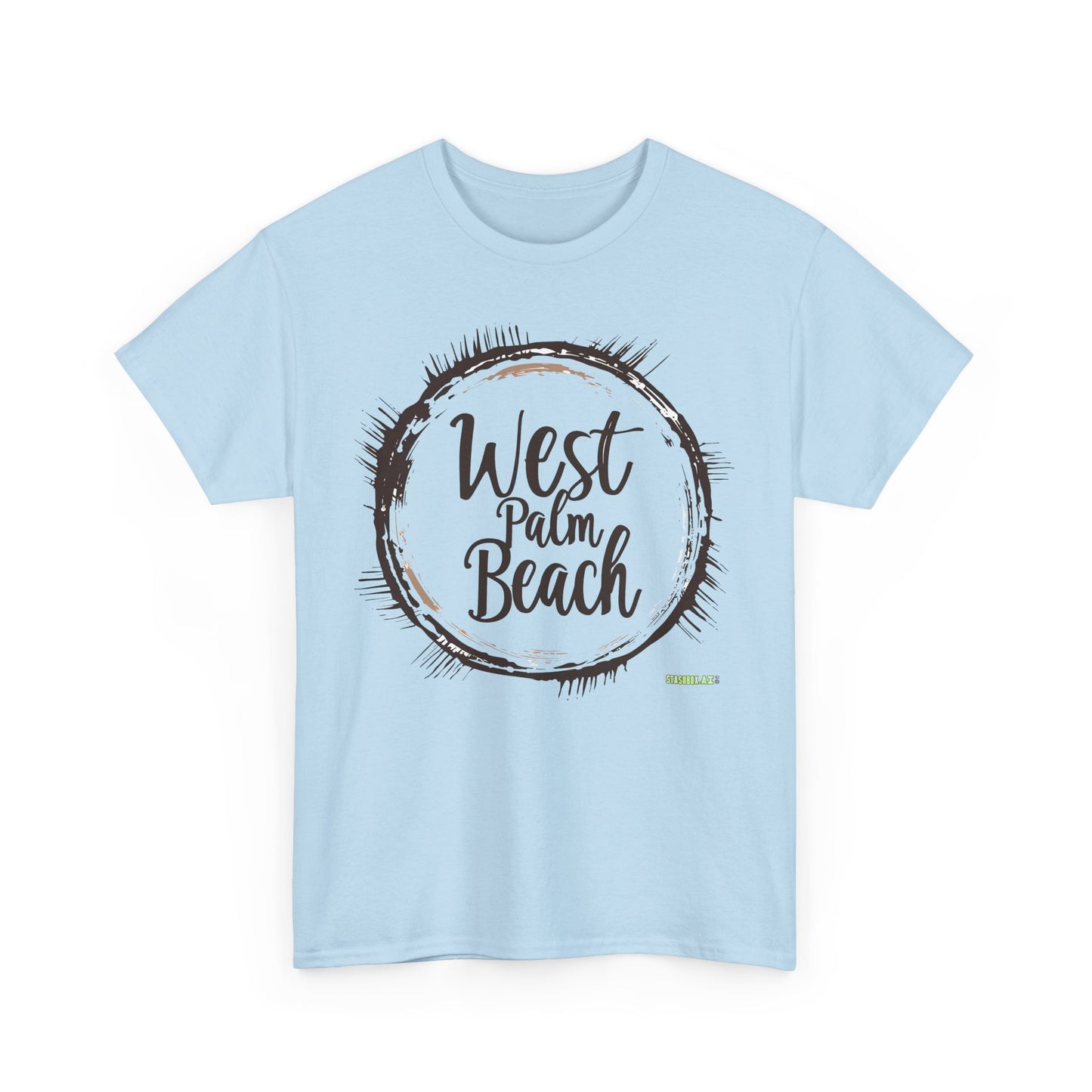 Unisex Heavy Cotton Tee West Palm Beach 024
