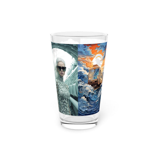 Stashbox Train Design #013: Unique 4-in-1 Stylistic Pint Glass