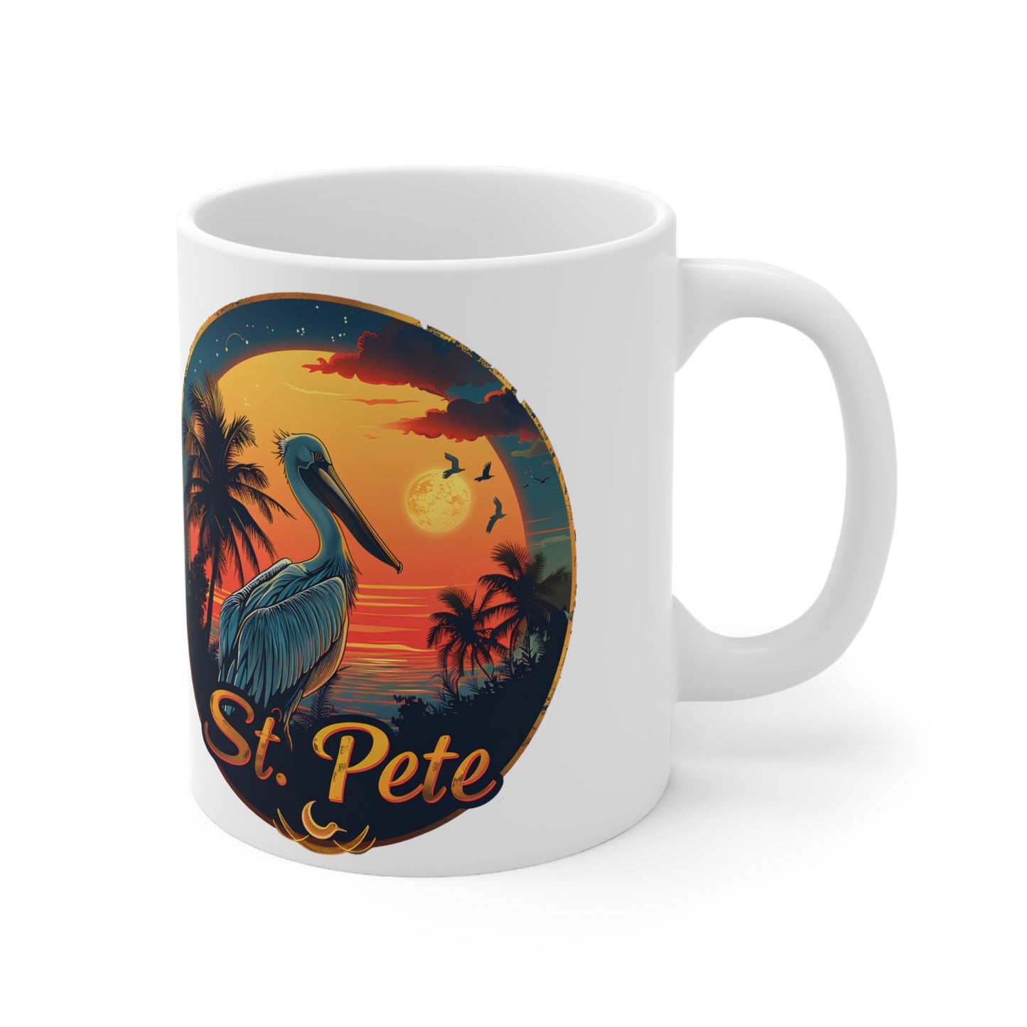 Ceramic Mug 11oz St. Pete Designs 14 & 19