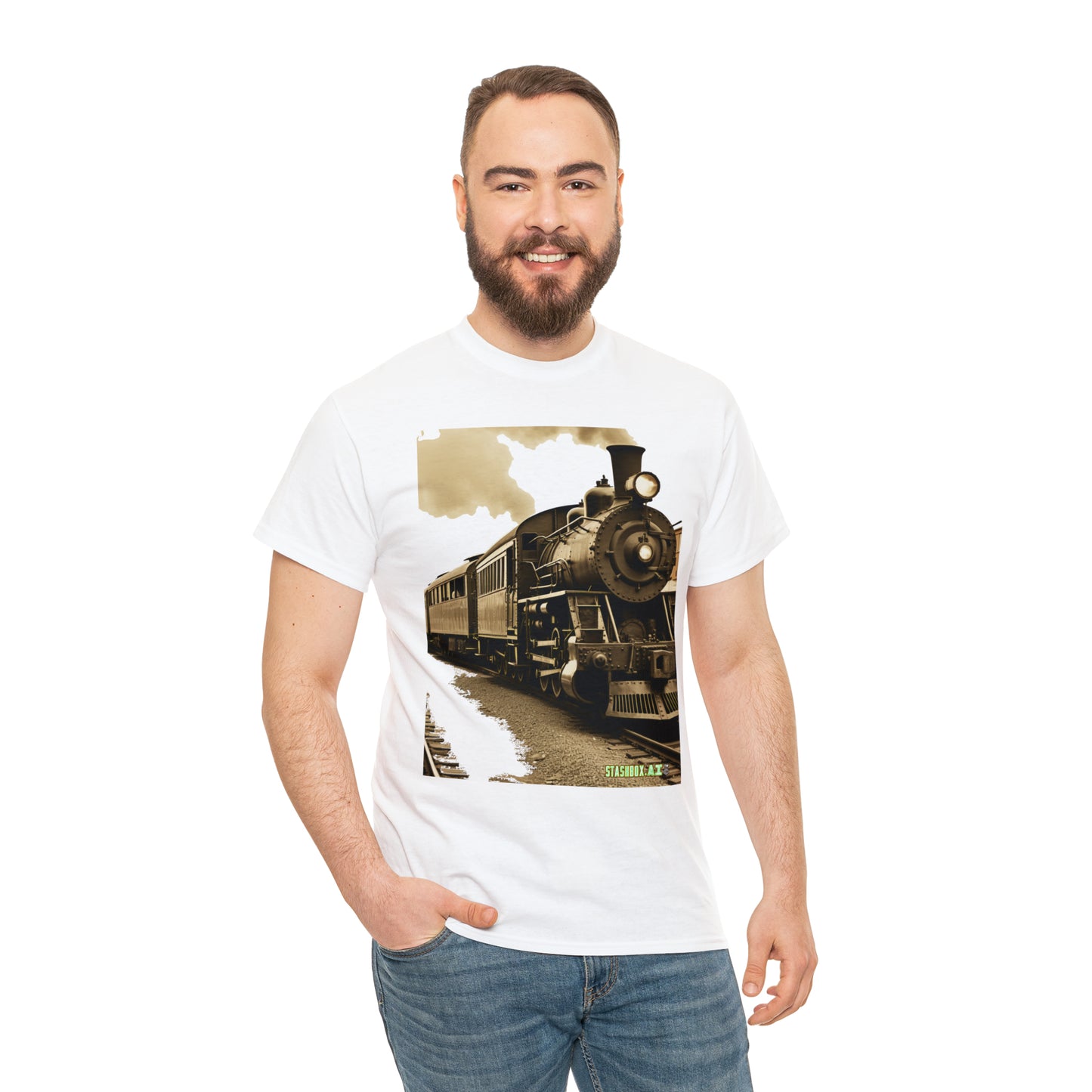 Stashbox Train Design #017: Classic Train Tee
