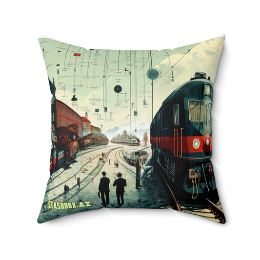 Stashbox Train Design #002: Bauhaus Style Pillow