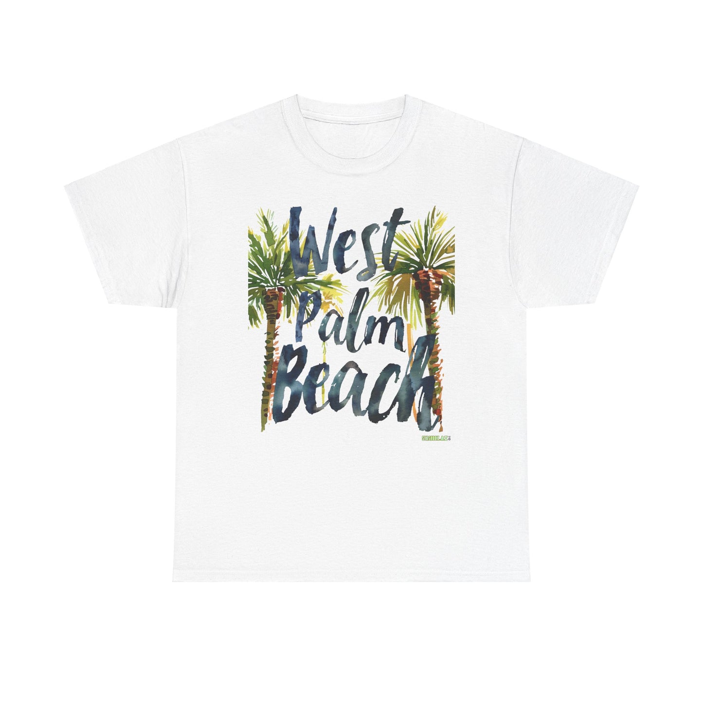 Unisex Heavy Cotton Tee West Palm Beach 006