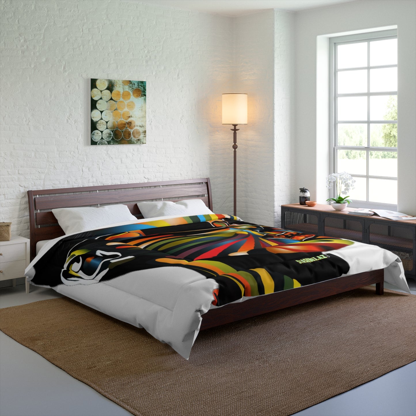 Beautiful Rainbow Model Bedding Comforter 002