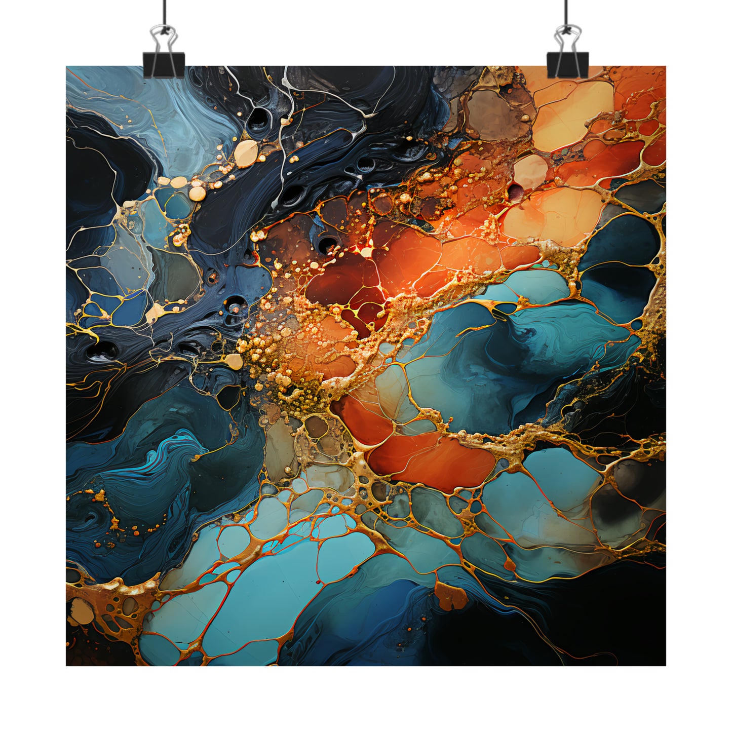 Abstract Art #001 Matte Horizontal Posters