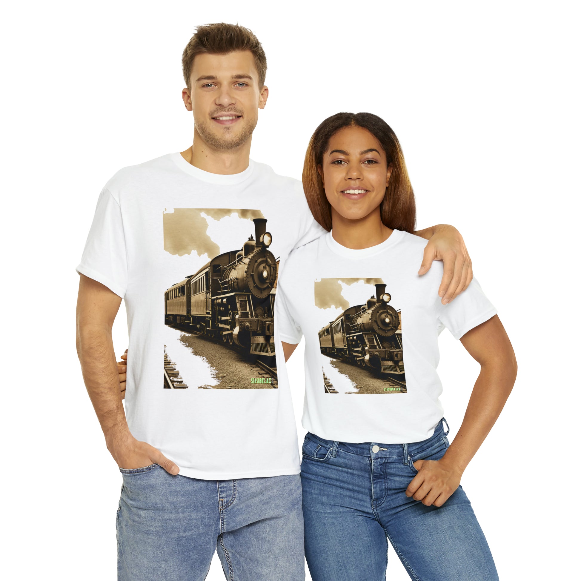 Stashbox Train Design #017: Classic Train Tee