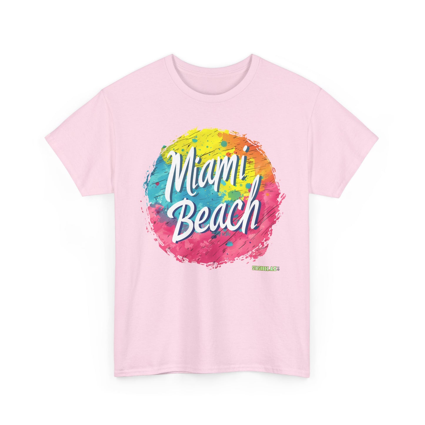 Unisex Heavy Cotton Miami TShirt Design 011