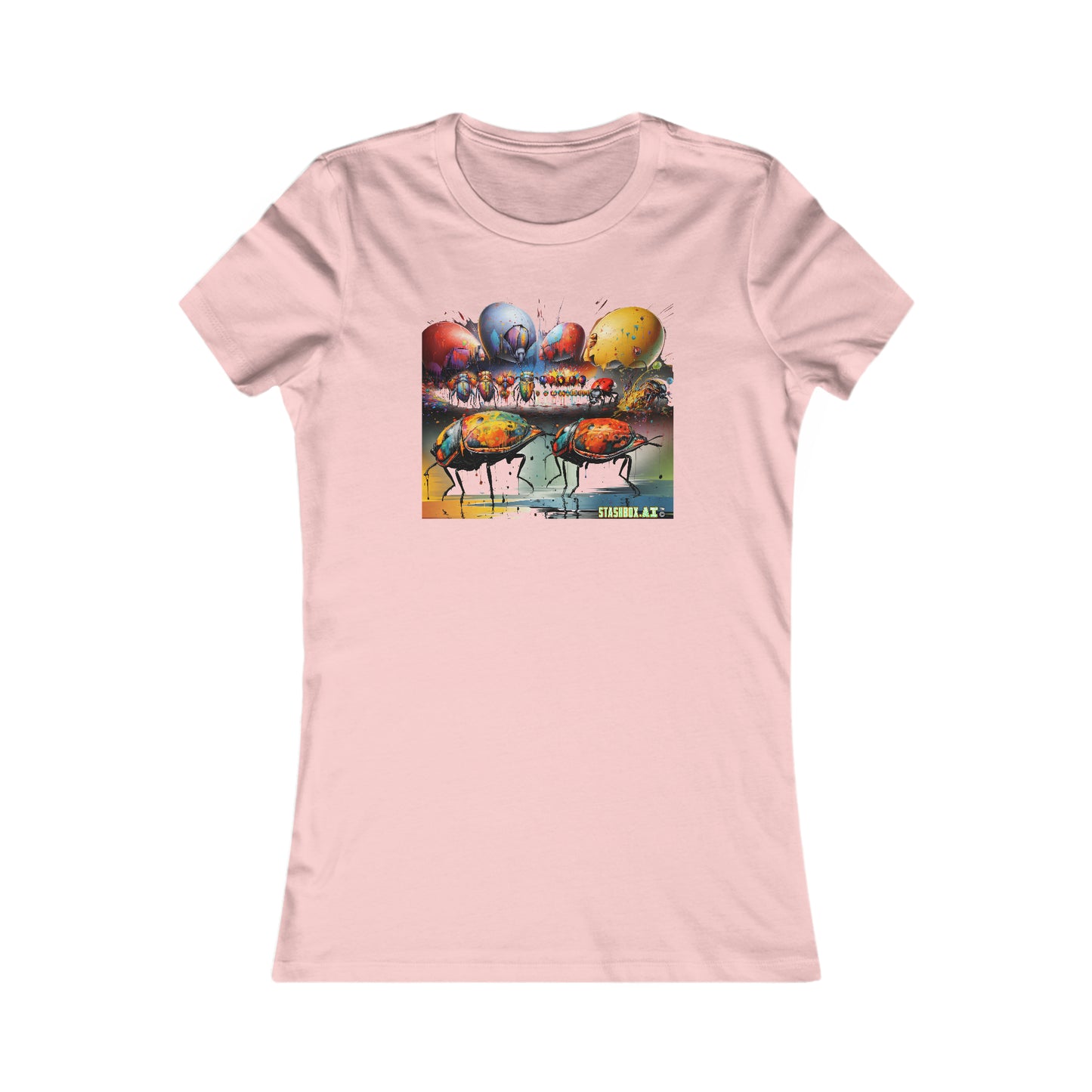 Women's Favorite Tee Vibrant Color Bugs 002 T-Shirt