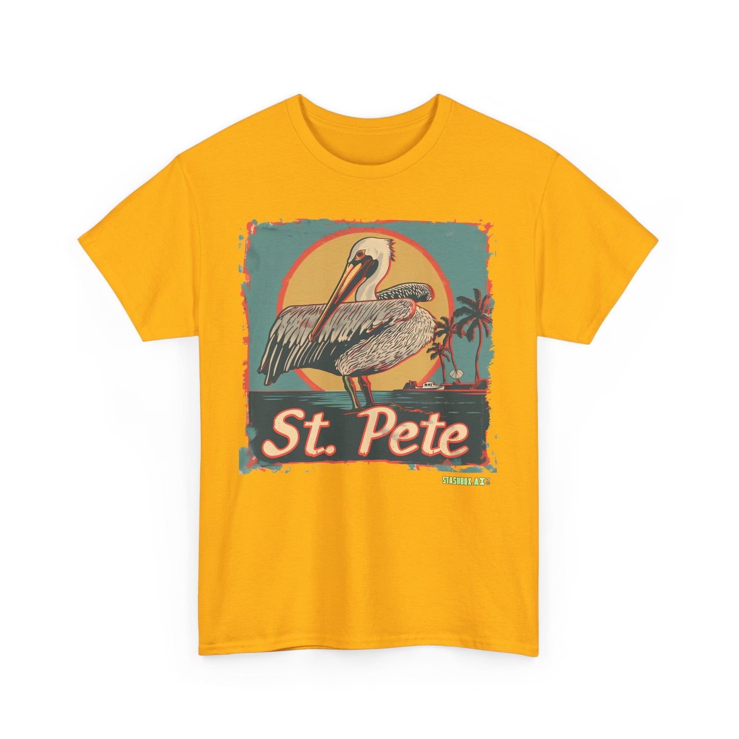 Unisex Heavy Cotton Tee St. Pete 019