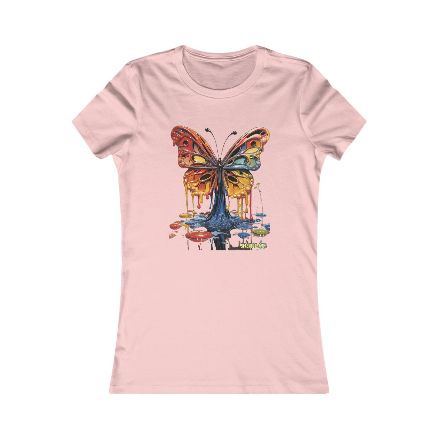 Women's Favorite T-Shirt Pop Surrealism Butterfly Design 008