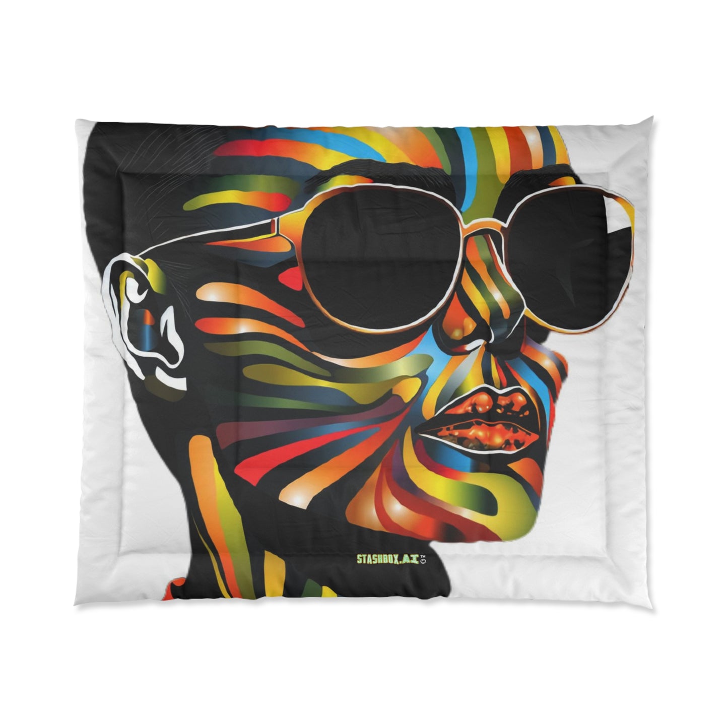 Beautiful Rainbow Model Bedding Comforter 002