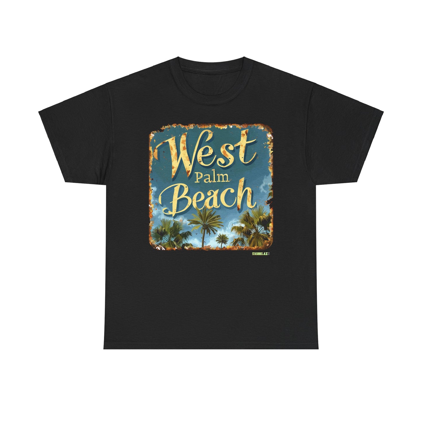 Unisex Heavy Cotton Tee West Palm Beach 033
