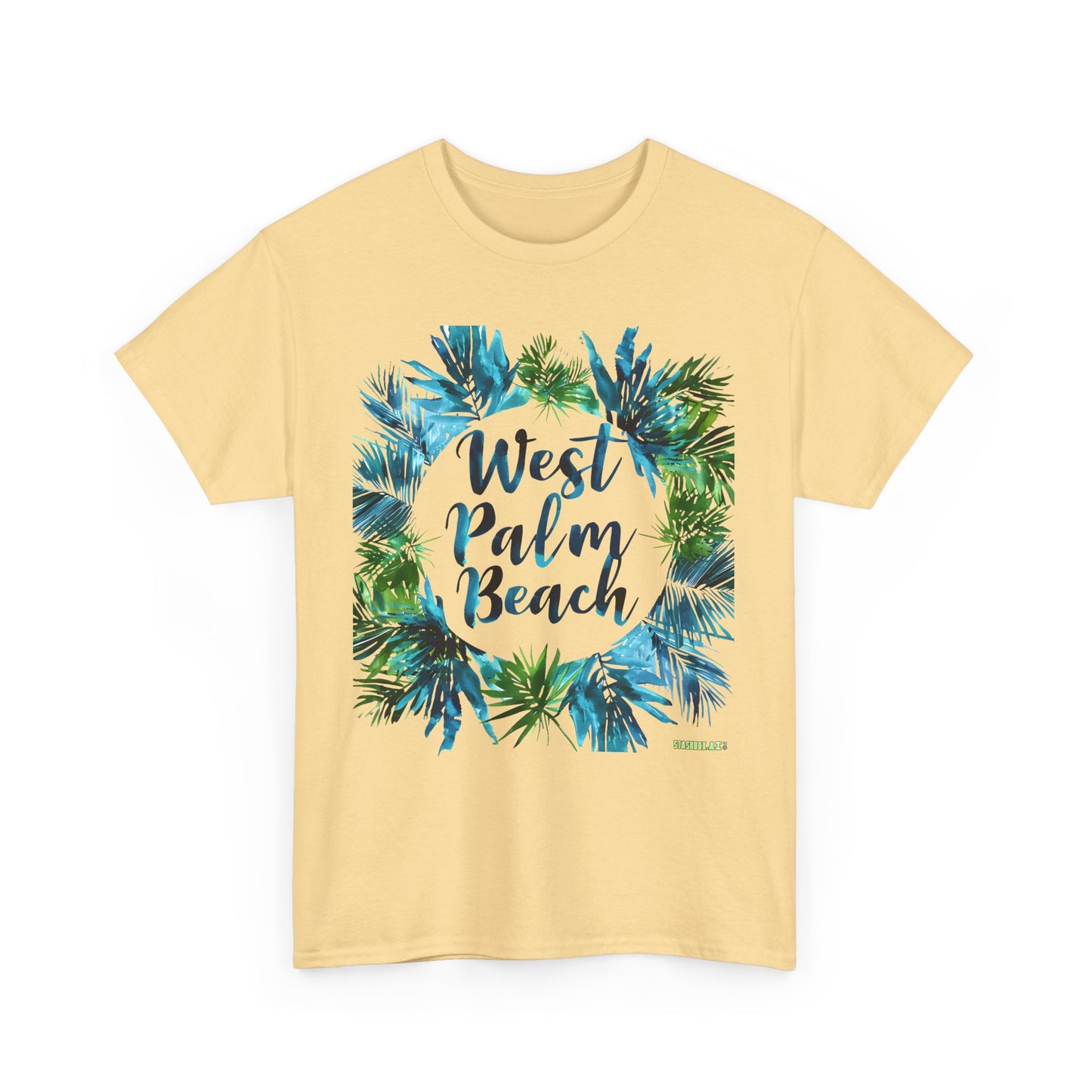 Unisex Heavy Cotton Tee West Palm Beach 019