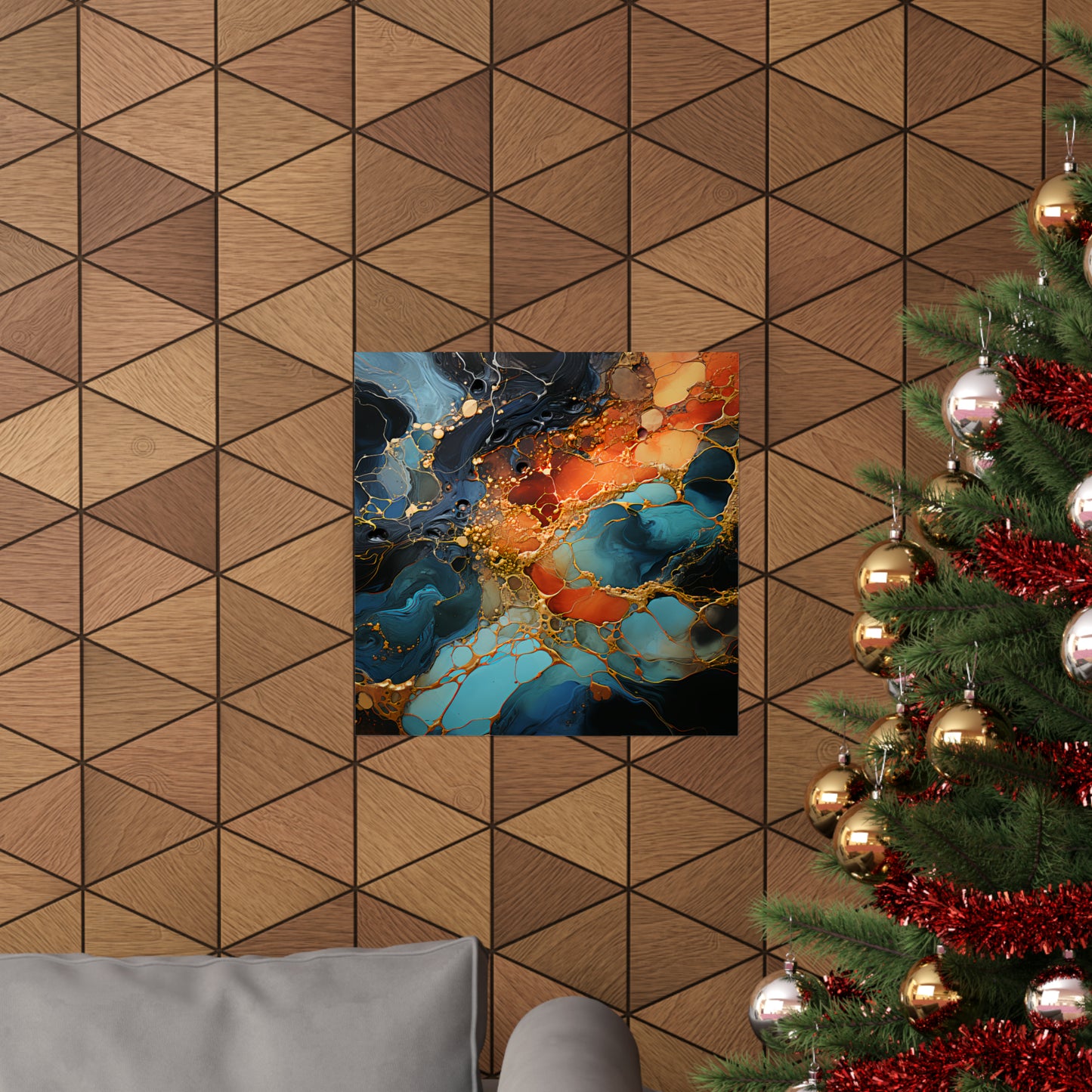 Abstract Art #001 Matte Horizontal Posters