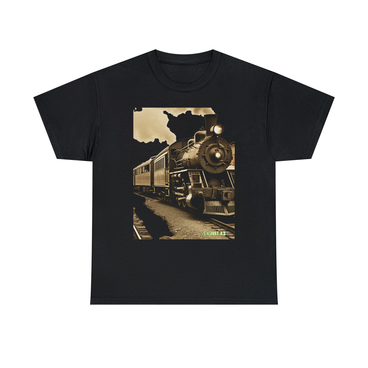 Stashbox Train Design #017: Classic Train Tee