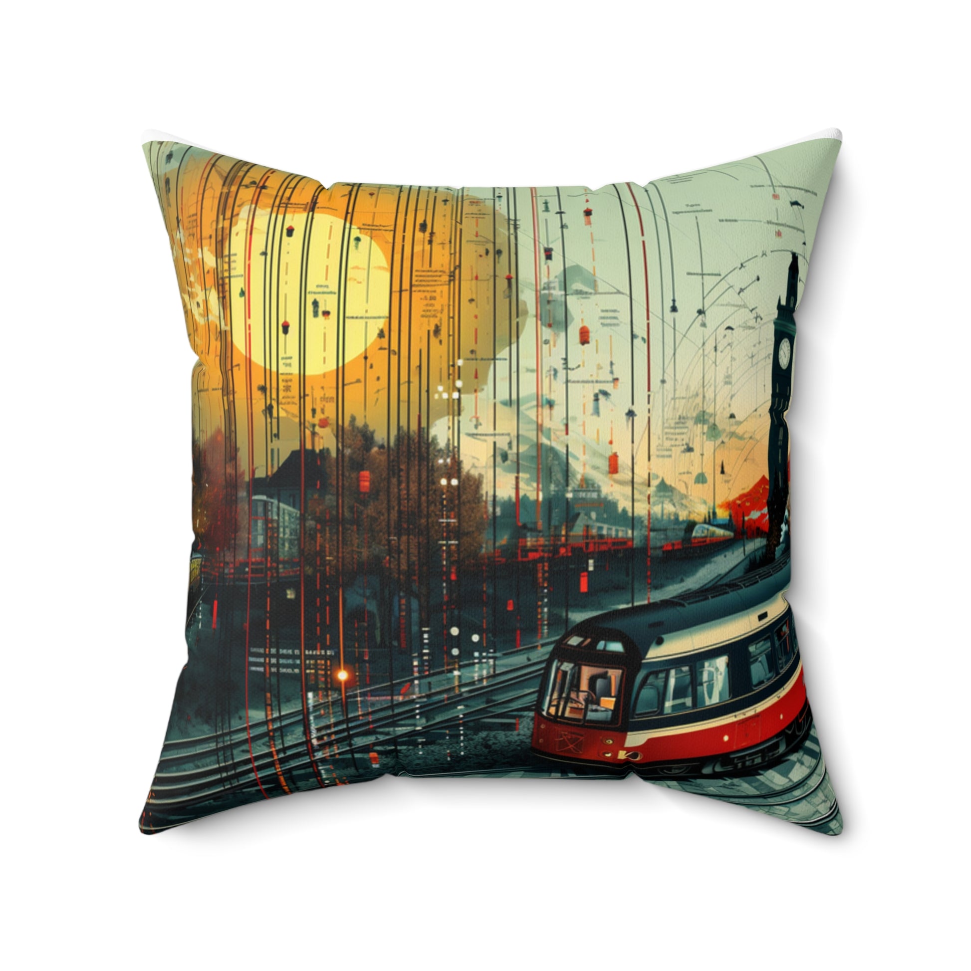 Stashbox Train Design #002: Bauhaus Style Pillow