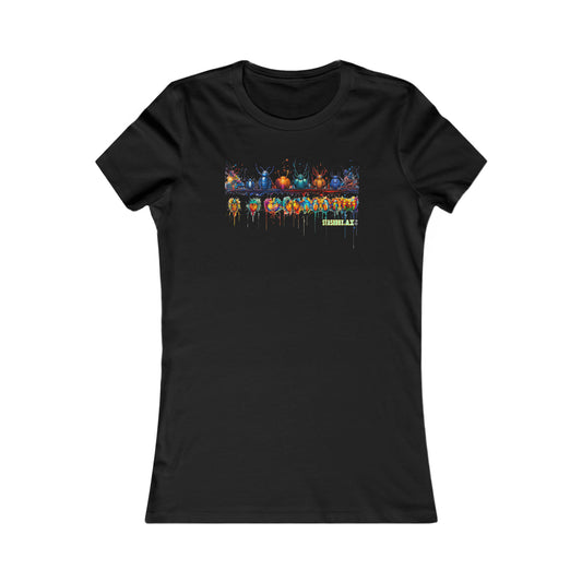 Women's Favorite Tee Vibrant Color Bugs 001 T-Shirt