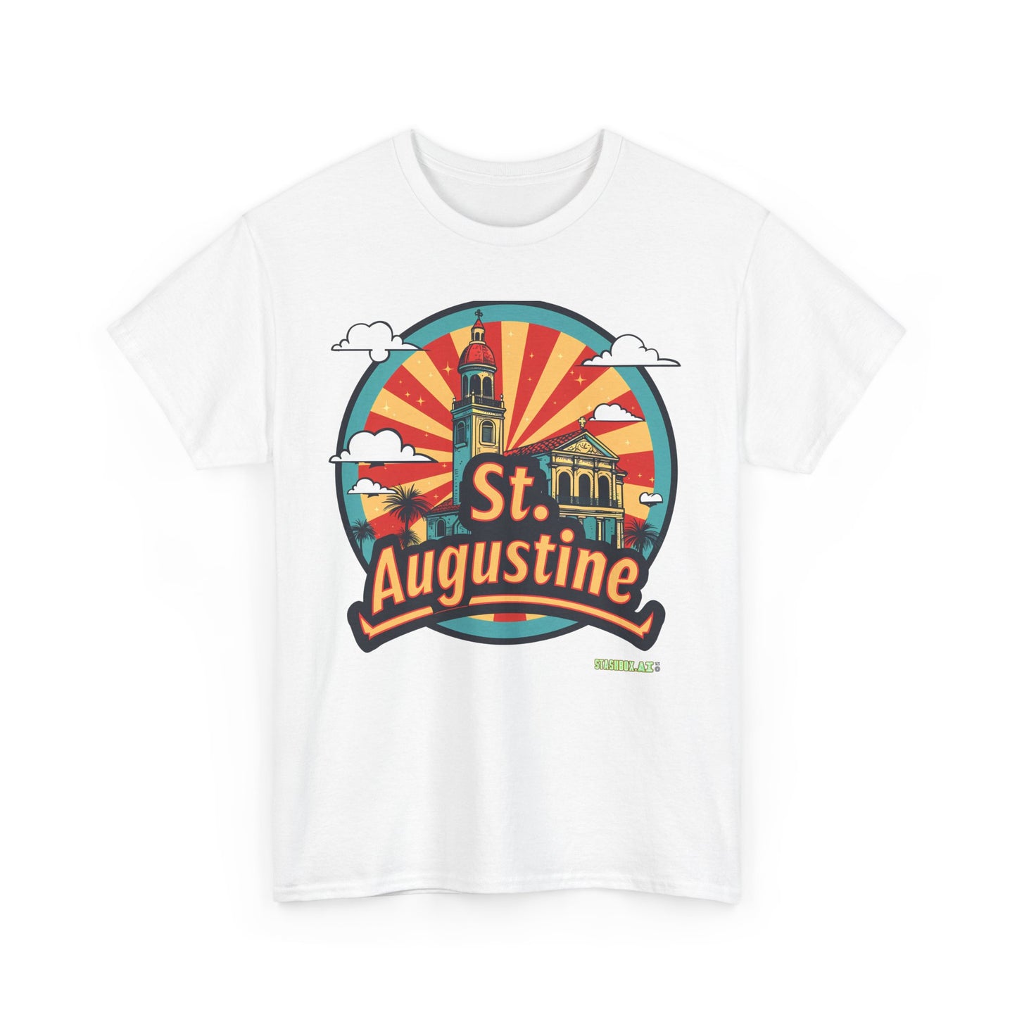 Unisex Heavy Cotton Tee St. Augustine 001
