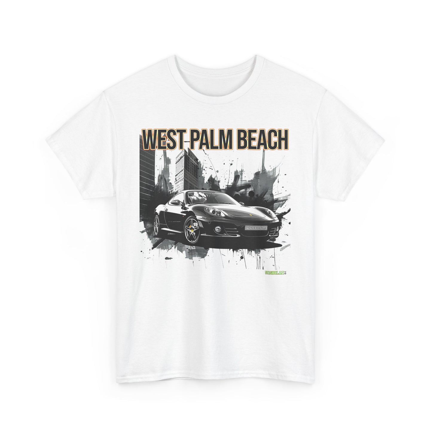 Unisex Heavy Cotton Tee West Palm Beach 029