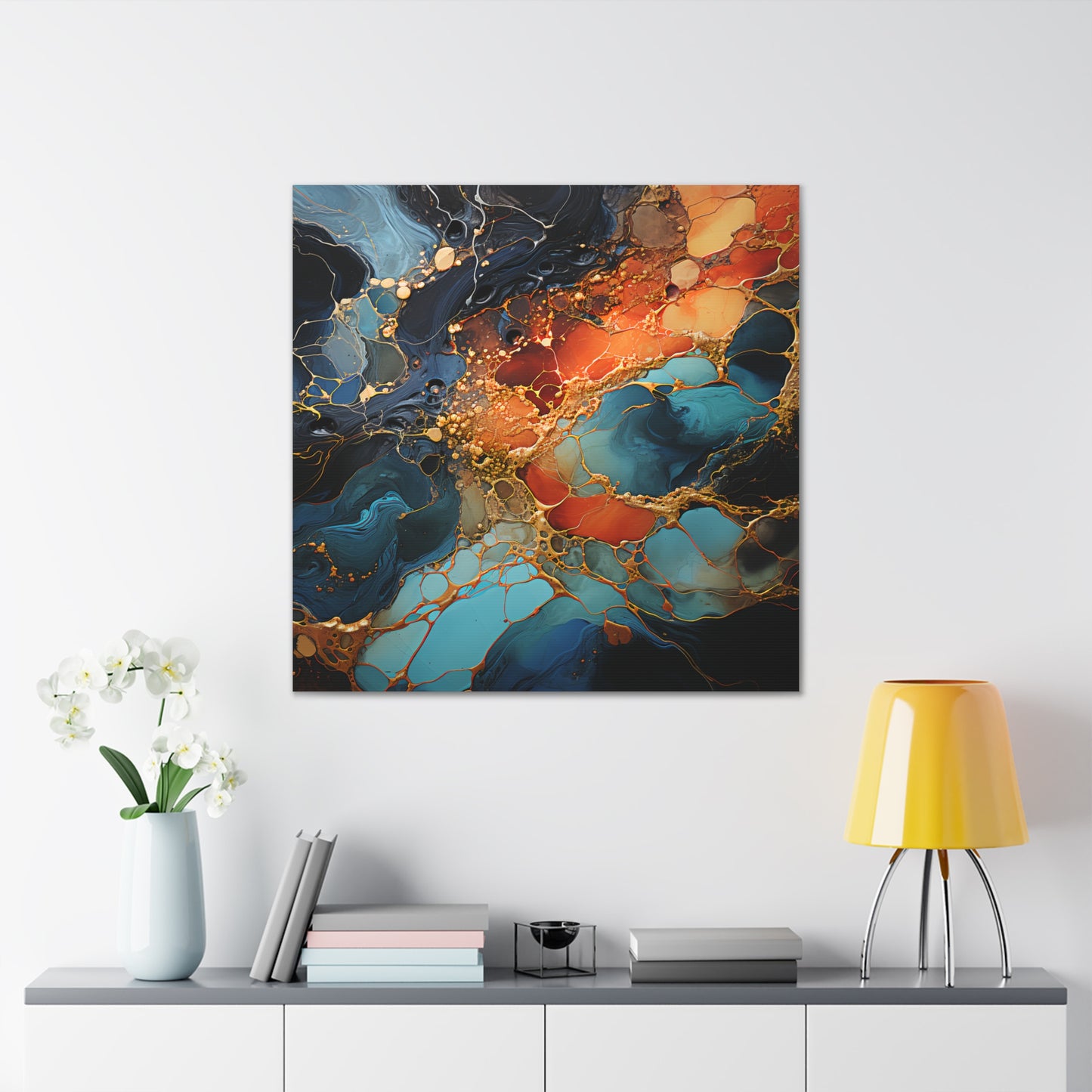 Abstract Painting Canvas Gallery Wraps #001