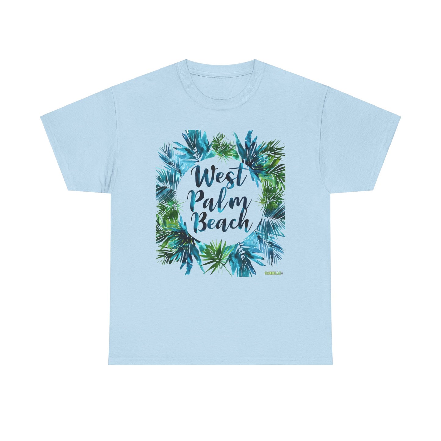 Unisex Heavy Cotton Tee West Palm Beach 019