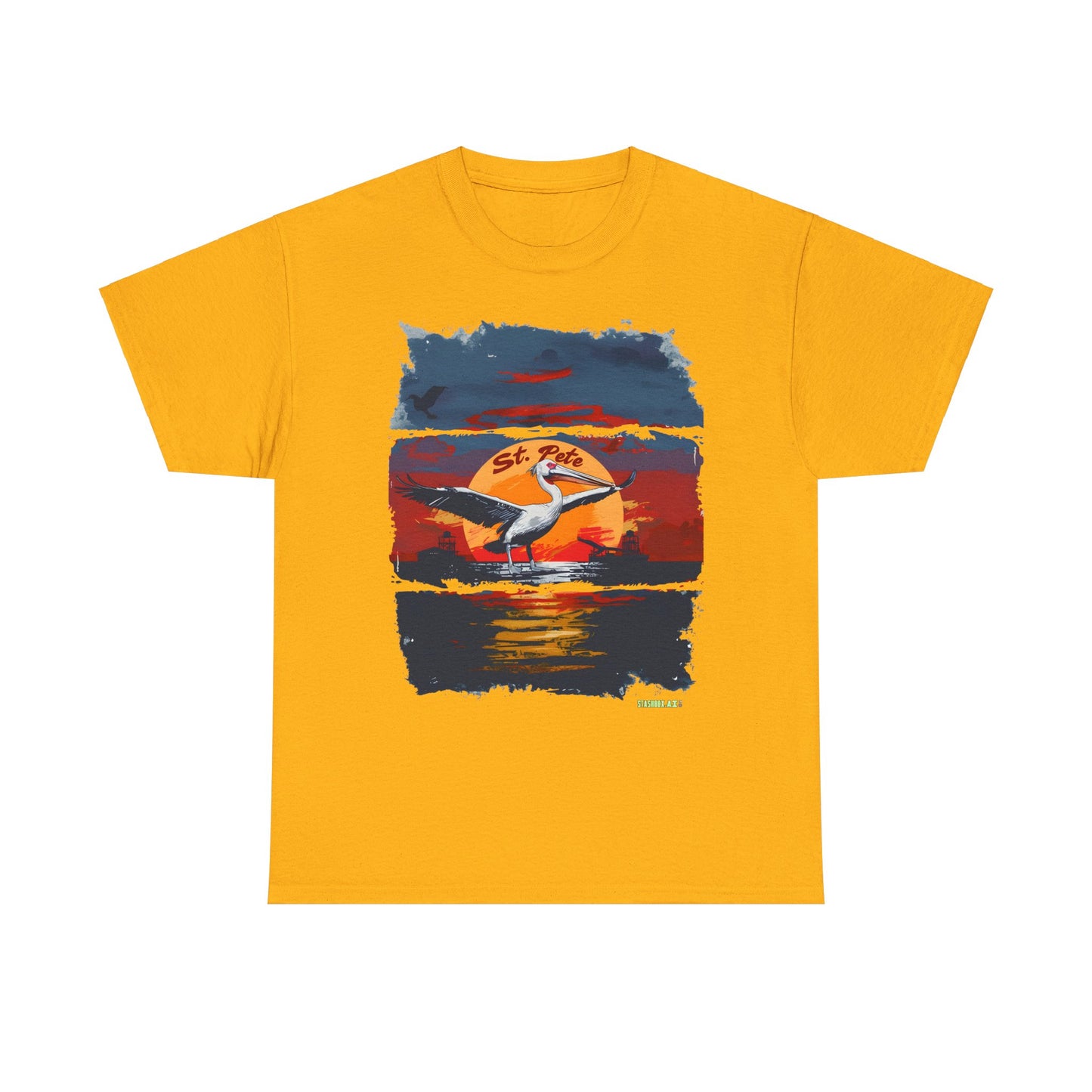 Unisex Heavy Cotton Tee St. Pete 010