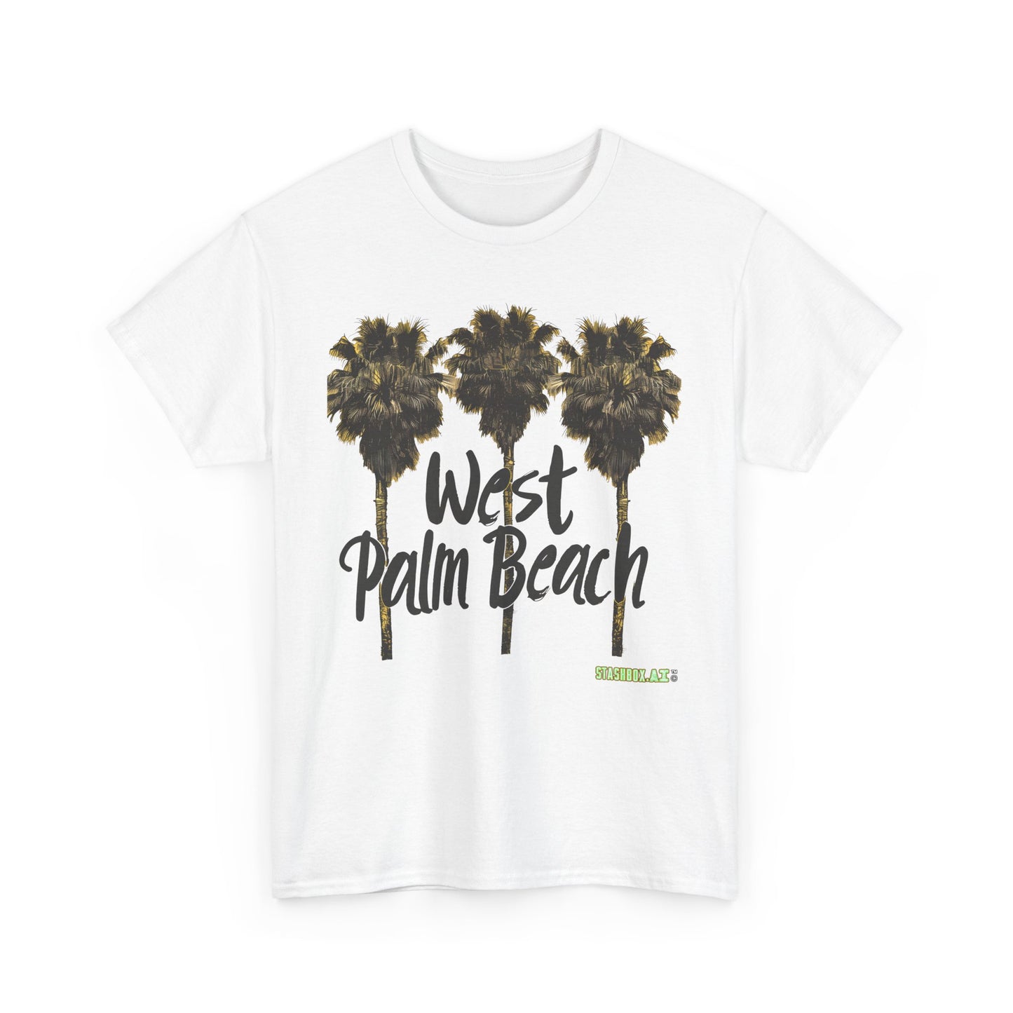Unisex Heavy Cotton Tee West Palm Beach 031
