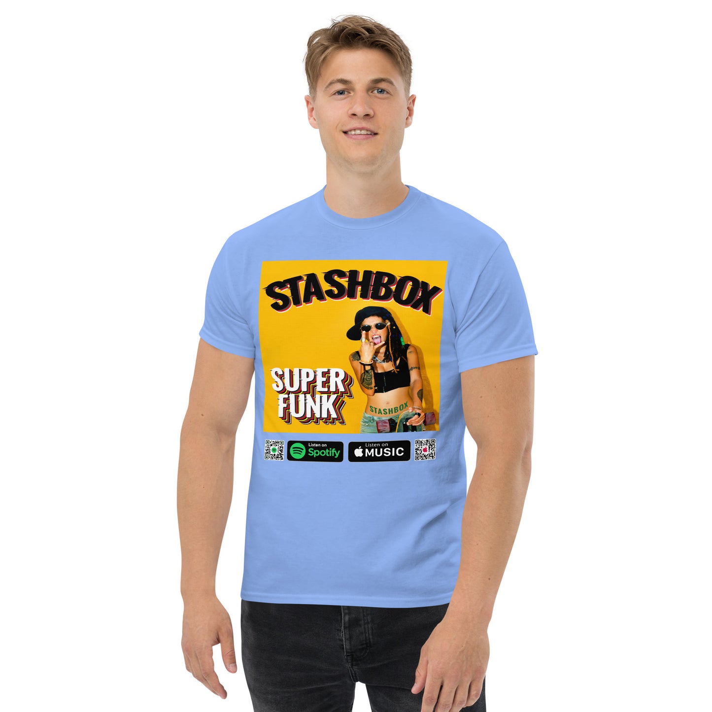 Men's Classic T-Shirt Super Funk Stashbox 005