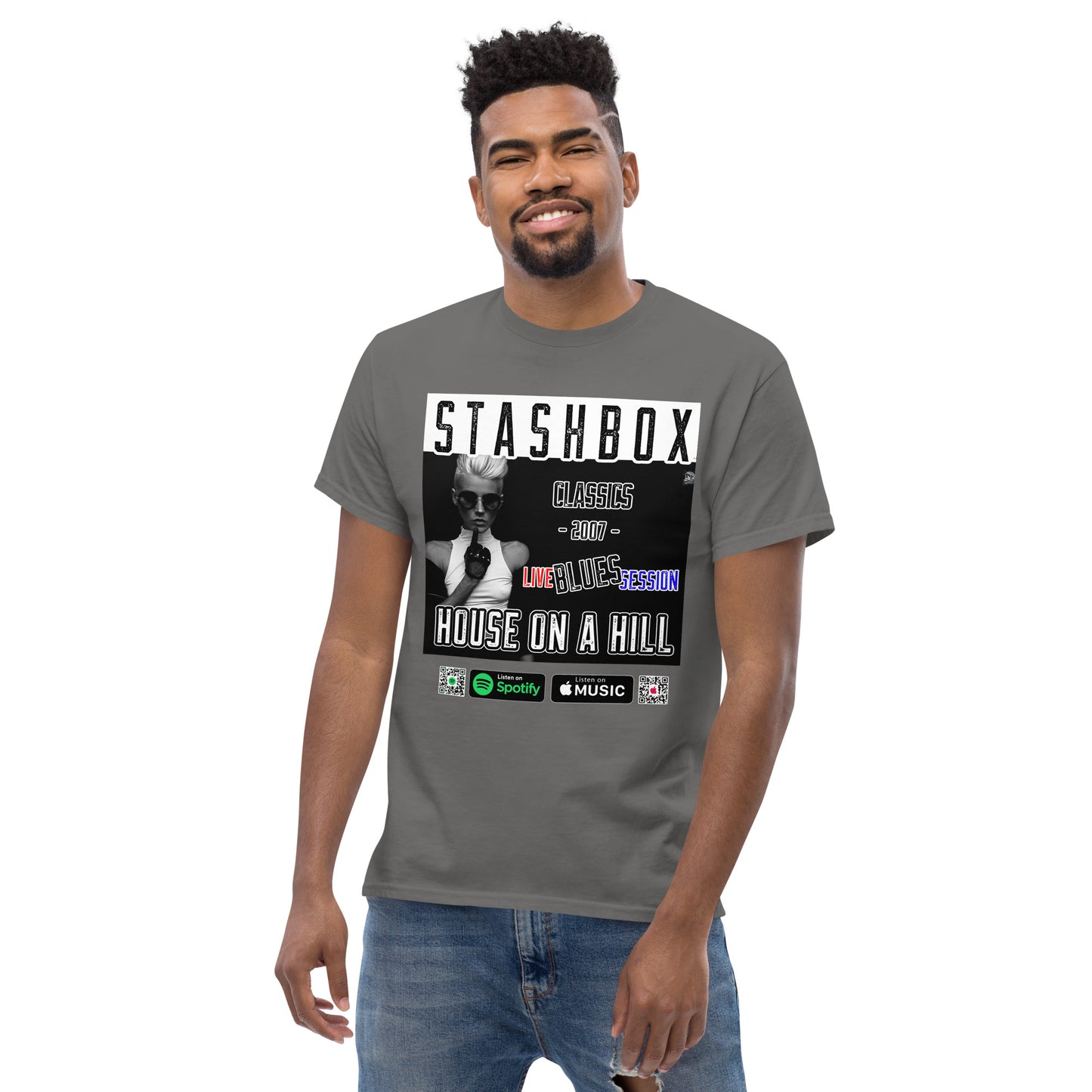 Men's Classic T-Shirt House On A Hill Stashbox 019