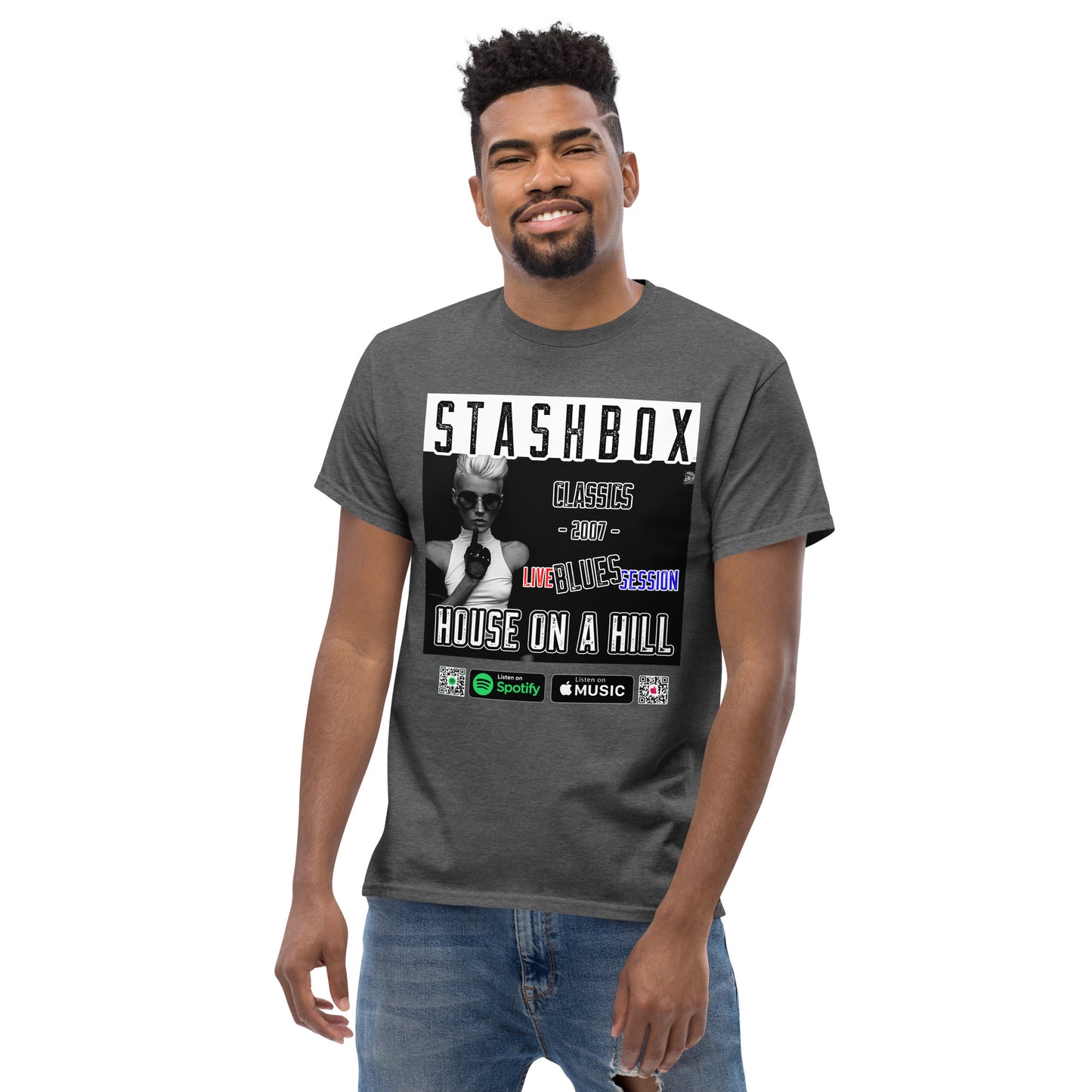 Men's Classic T-Shirt House On A Hill Stashbox 019