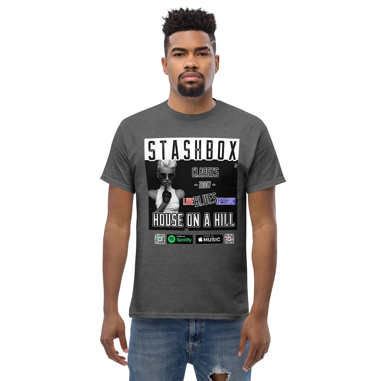 Men's Classic T-Shirt House On A Hill Stashbox 019