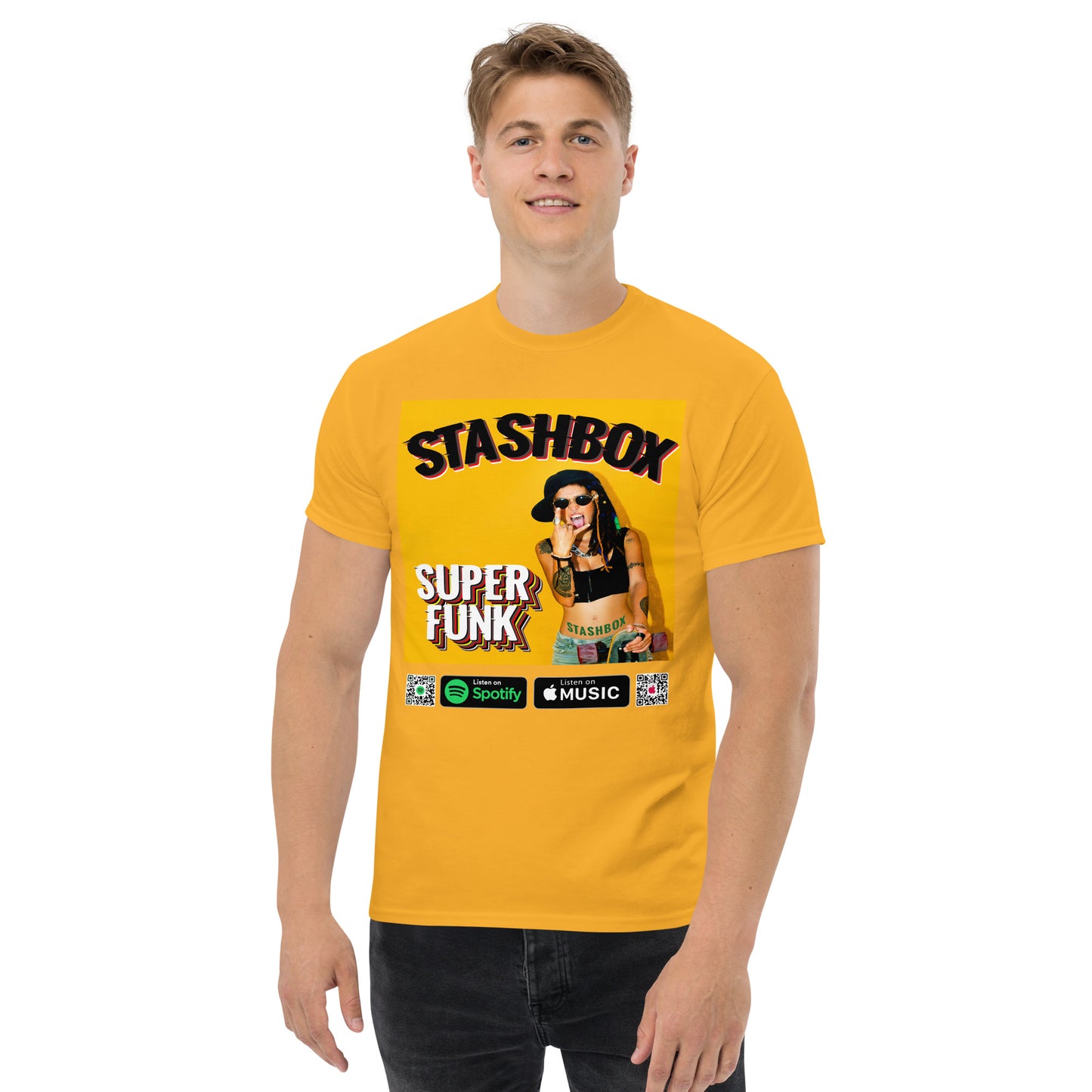 Men's Classic T-Shirt Super Funk Stashbox 005