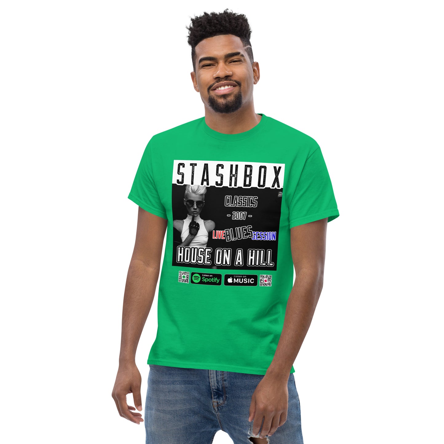 Men's Classic T-Shirt House On A Hill Stashbox 019