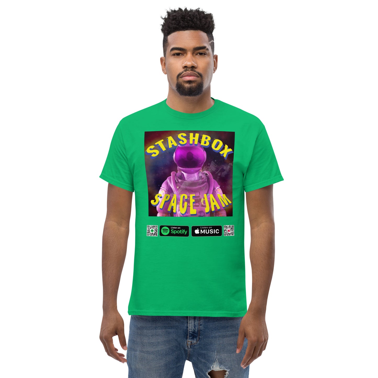 Men's Classic T-Shirt Space Jam Stashbox 005