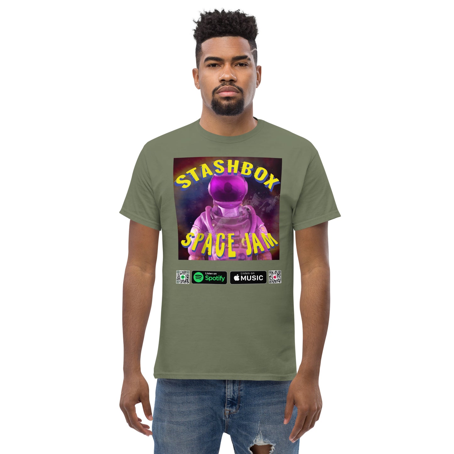 Men's Classic T-Shirt Space Jam Stashbox 005
