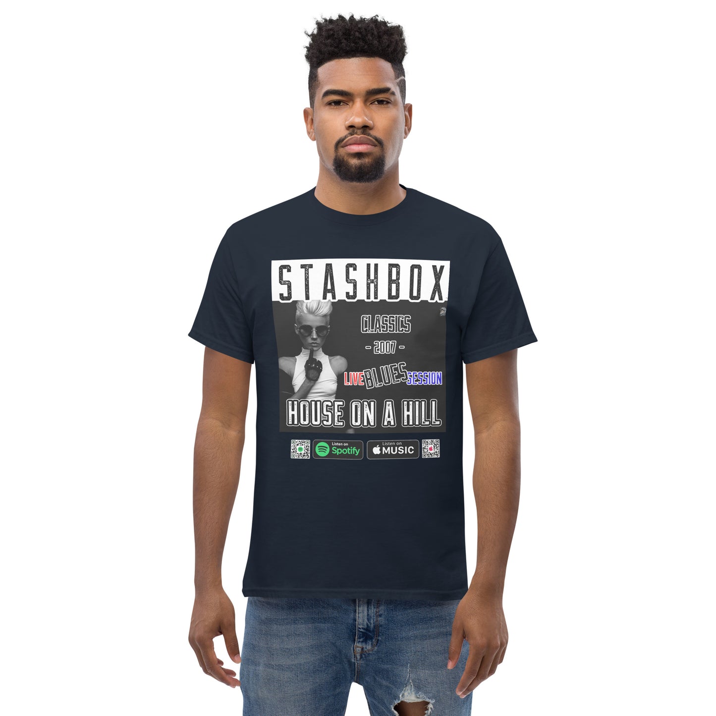 Men's Classic T-Shirt House On A Hill Stashbox 019