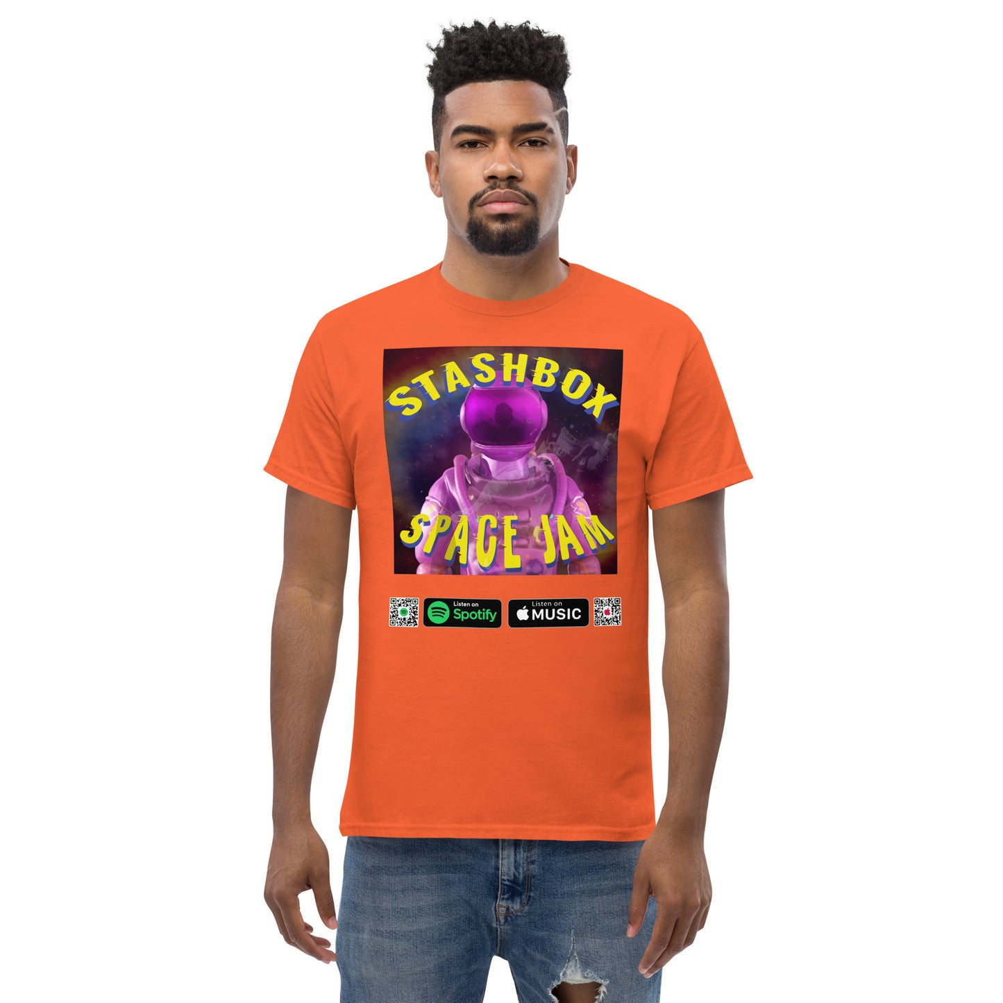 Men's Classic T-Shirt Space Jam Stashbox 005