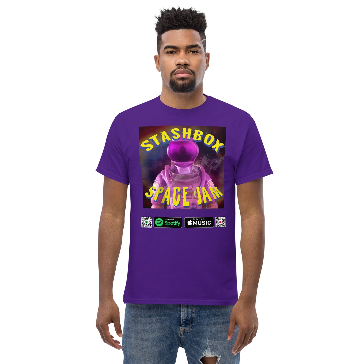 Men's Classic T-Shirt Space Jam Stashbox 005