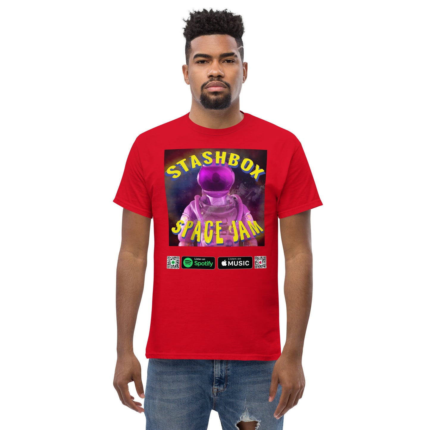 Men's Classic T-Shirt Space Jam Stashbox 005