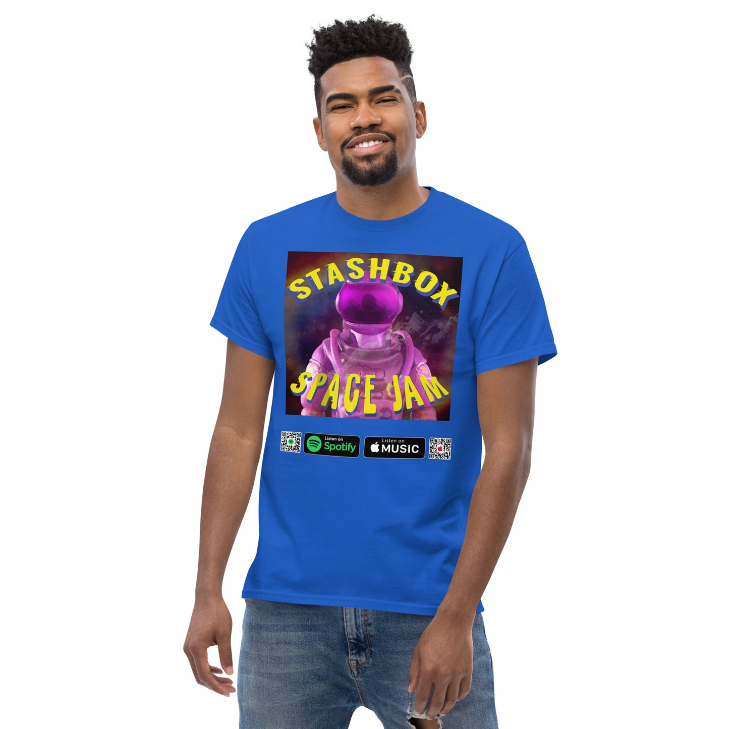 Men's Classic T-Shirt Space Jam Stashbox 005