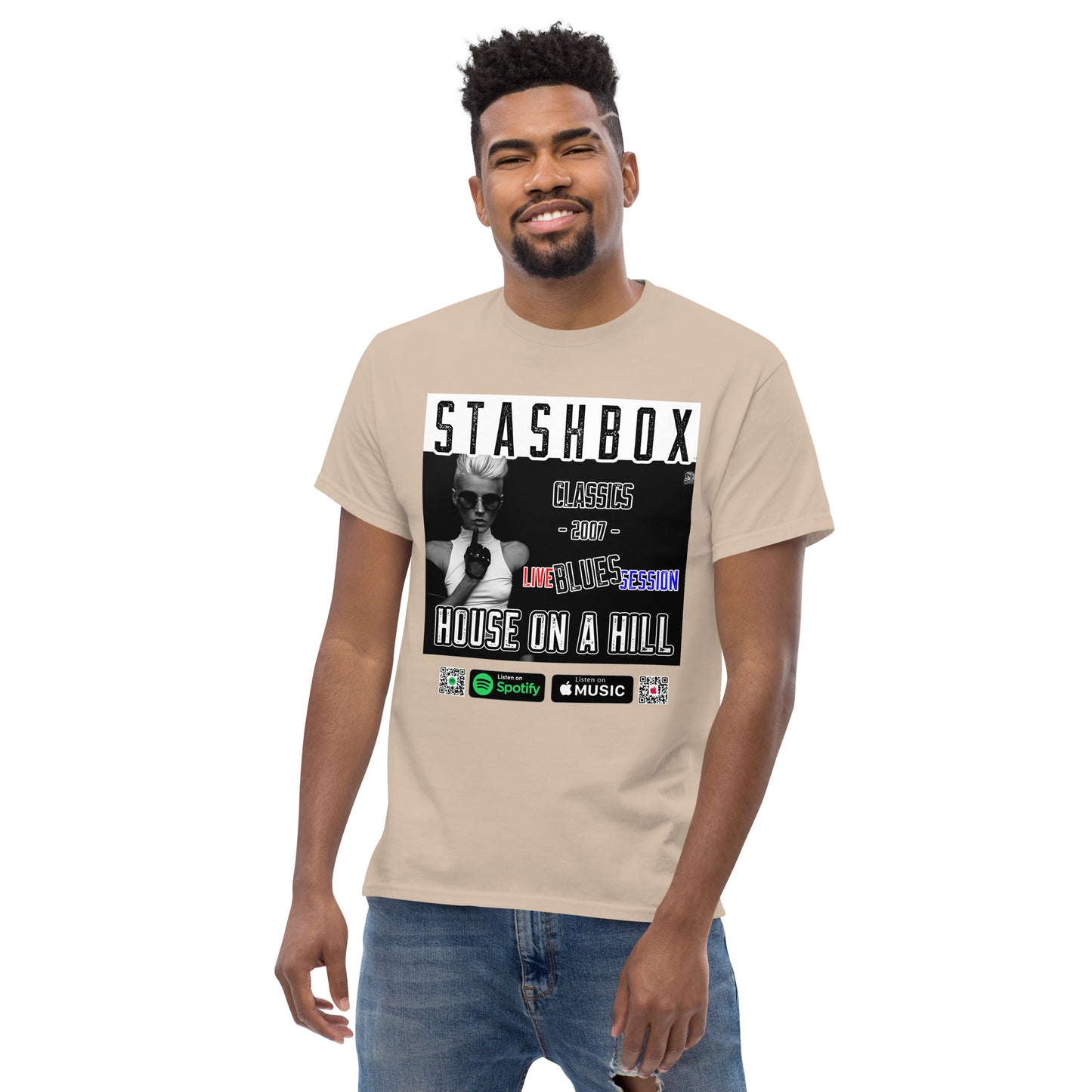 Men's Classic T-Shirt House On A Hill Stashbox 019
