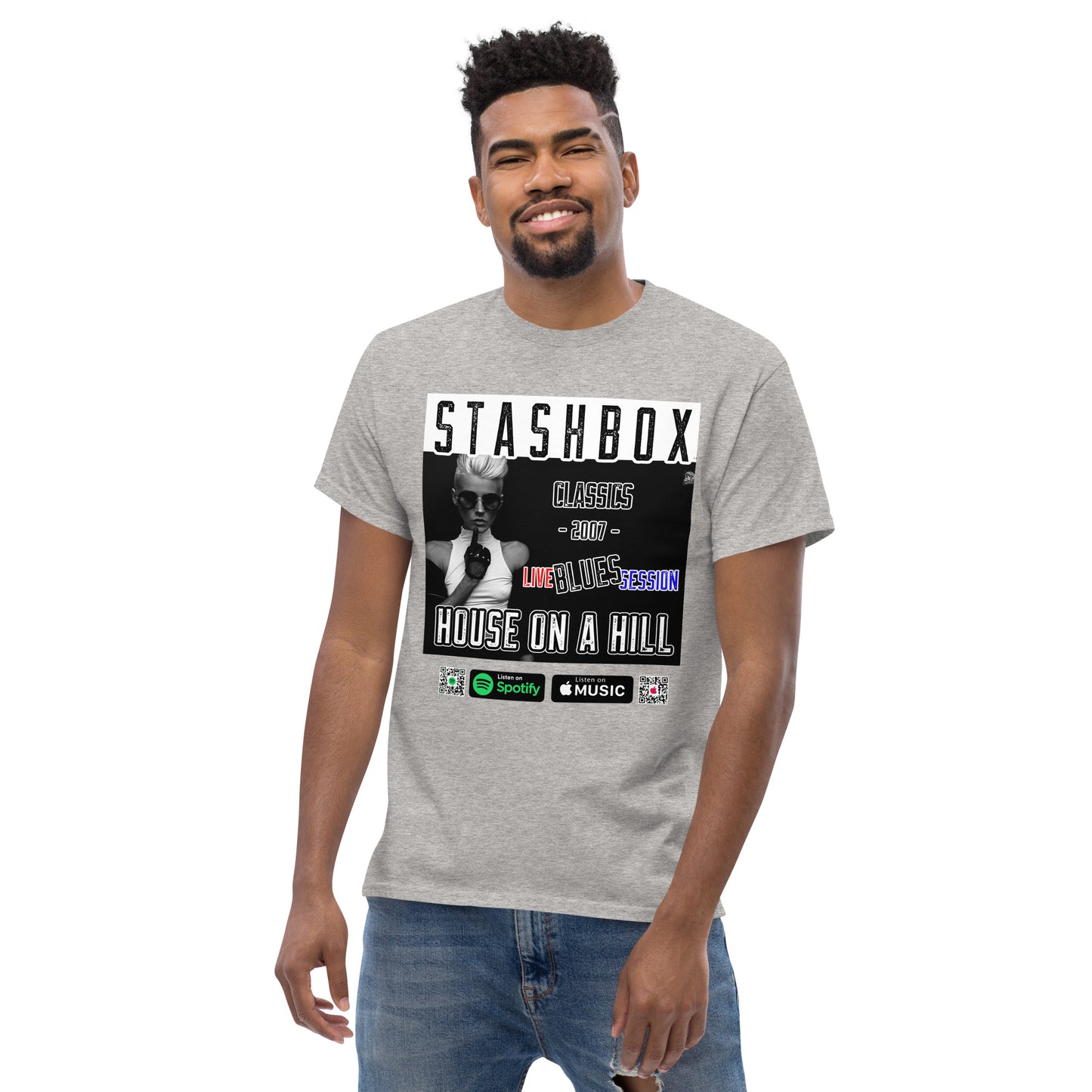 Men's Classic T-Shirt House On A Hill Stashbox 019