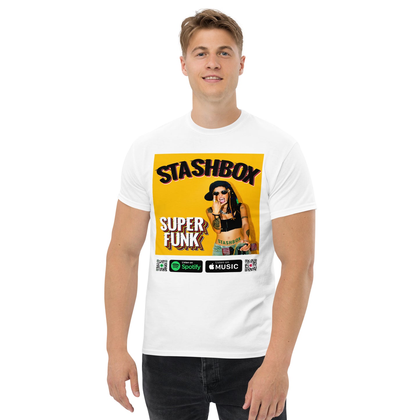 Men's Classic T-Shirt Super Funk Stashbox 005