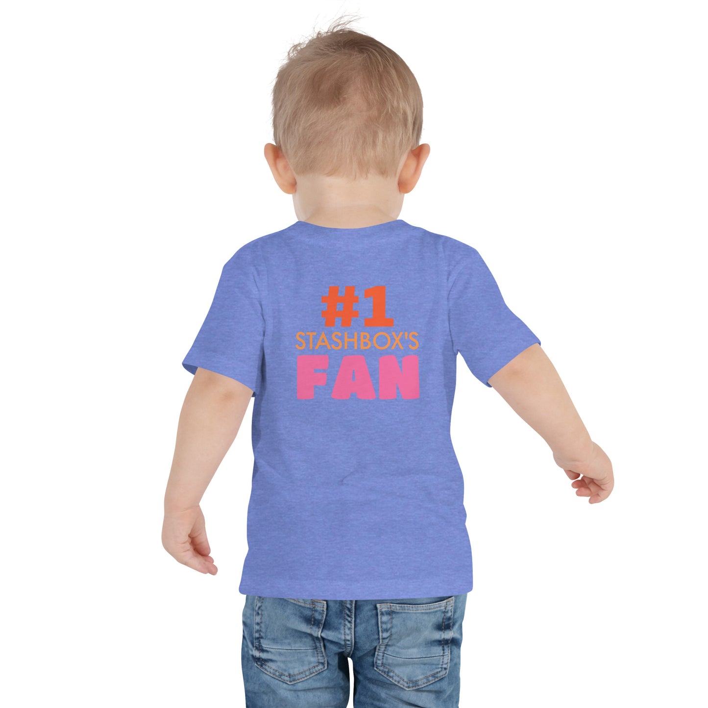 Toddler Short Sleeve T-Shirt Drinking Fire Stashbox 004