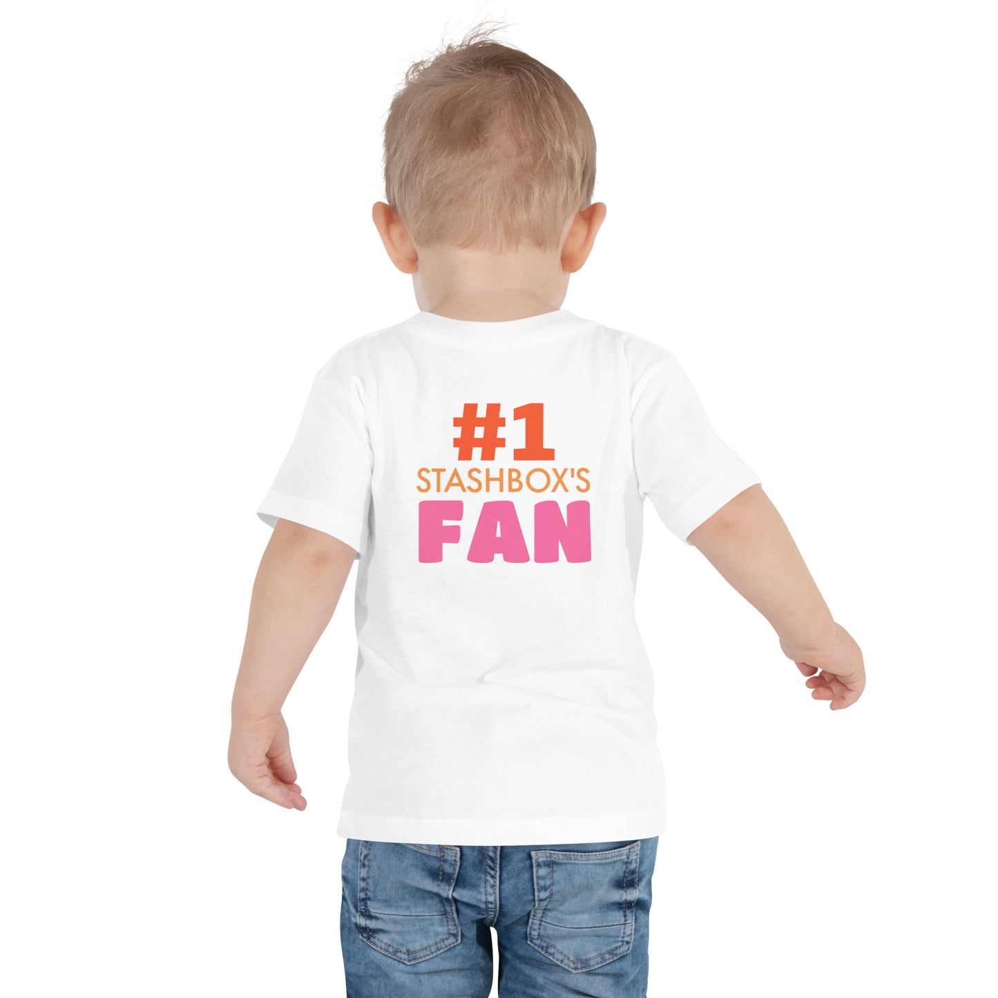 Toddler Short Sleeve T-Shirt Drinking Fire Stashbox 004