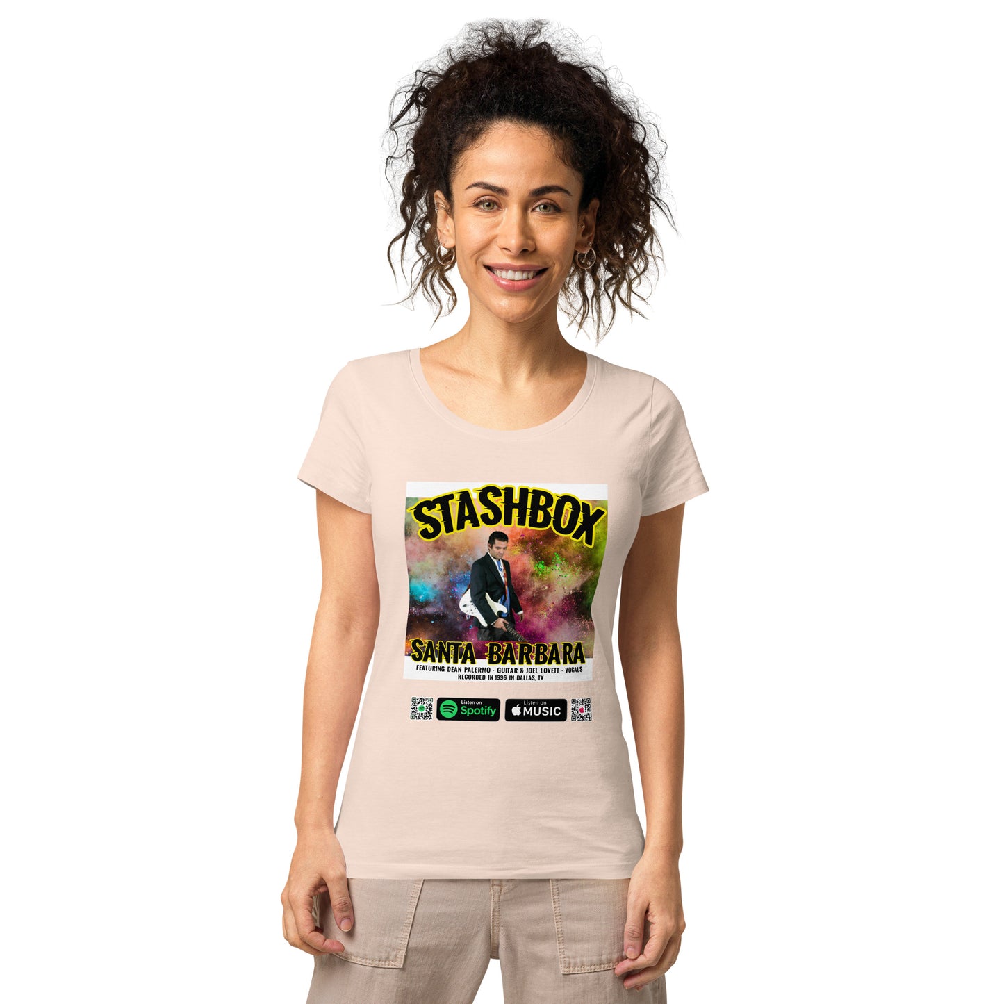 Women’s Basic Organic T-Shirt Santa Barbara Stashbox 025