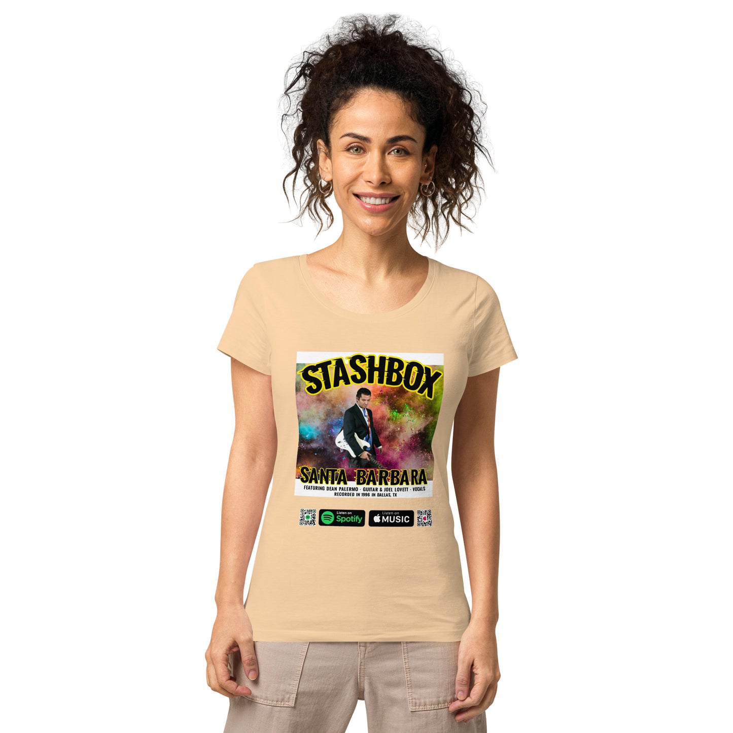 Women’s Basic Organic T-Shirt Santa Barbara Stashbox 025