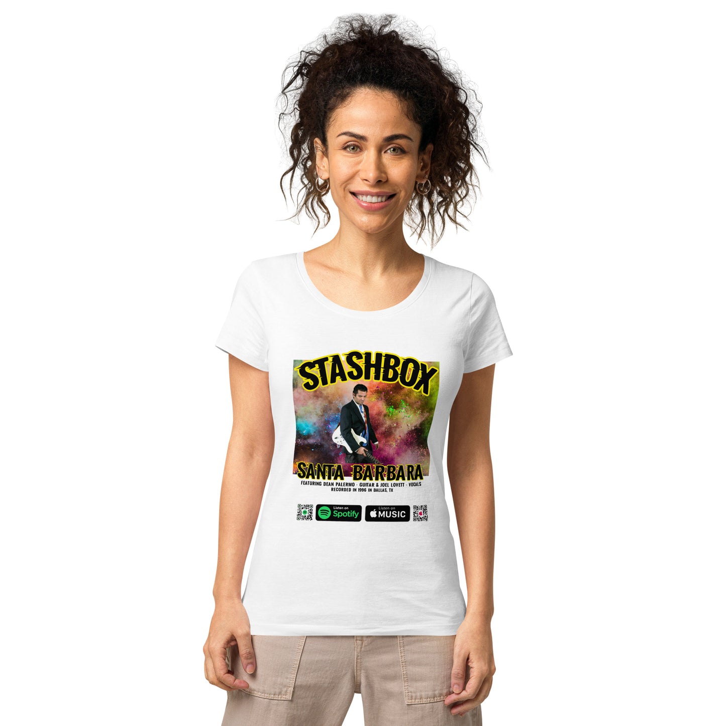 Women’s Basic Organic T-Shirt Santa Barbara Stashbox 025