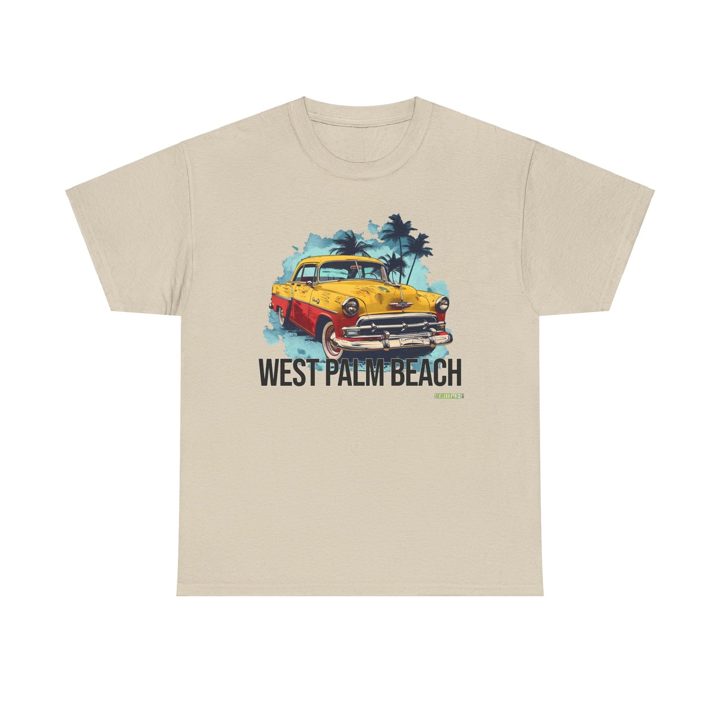 Unisex Heavy Cotton Tee West Palm Beach 034