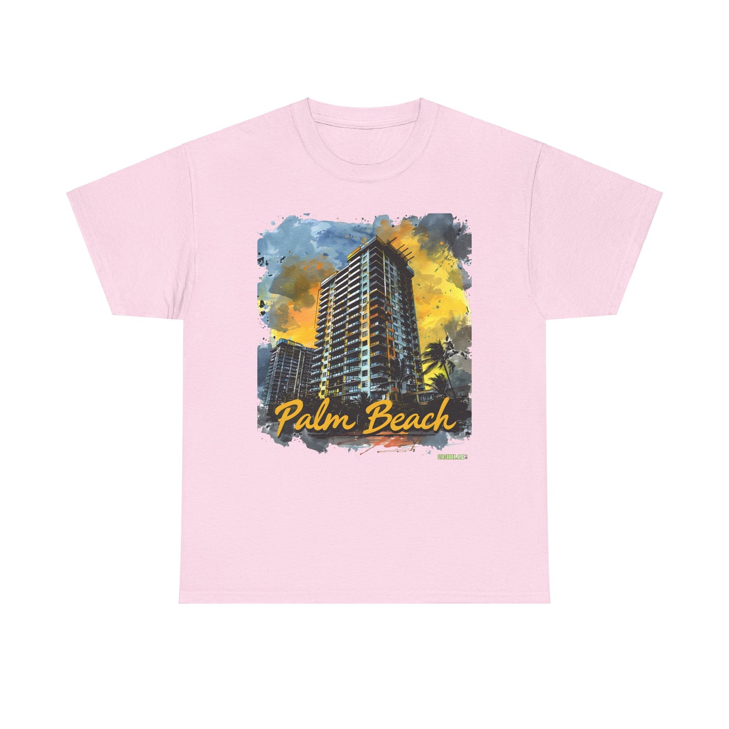 Unisex Heavy Cotton Tee West Palm Beach 022